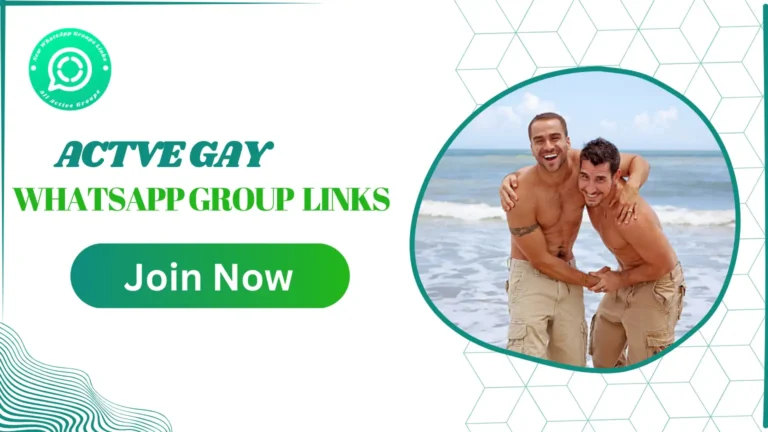 Gay WhatsApp Group Links to join free